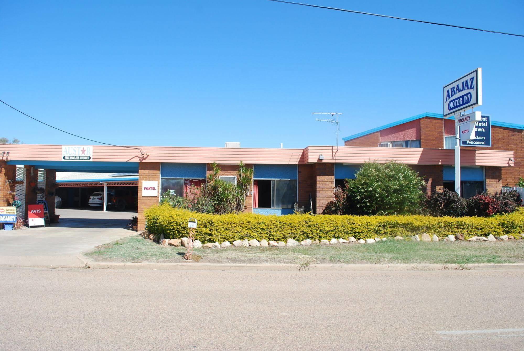 Abajaz Motel-Central-King Bed-Shaded Parking Longreach Bagian luar foto